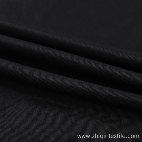 Black Imitation cupro fabric
